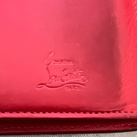 $1699 Authentic CHRISTIAN LOUBOUTIN Paris Made in ITALY Panettone Spike Wallet - Picture 2 of 12